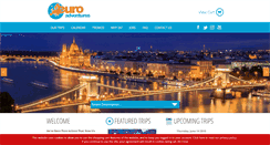 Desktop Screenshot of euroadventures.com